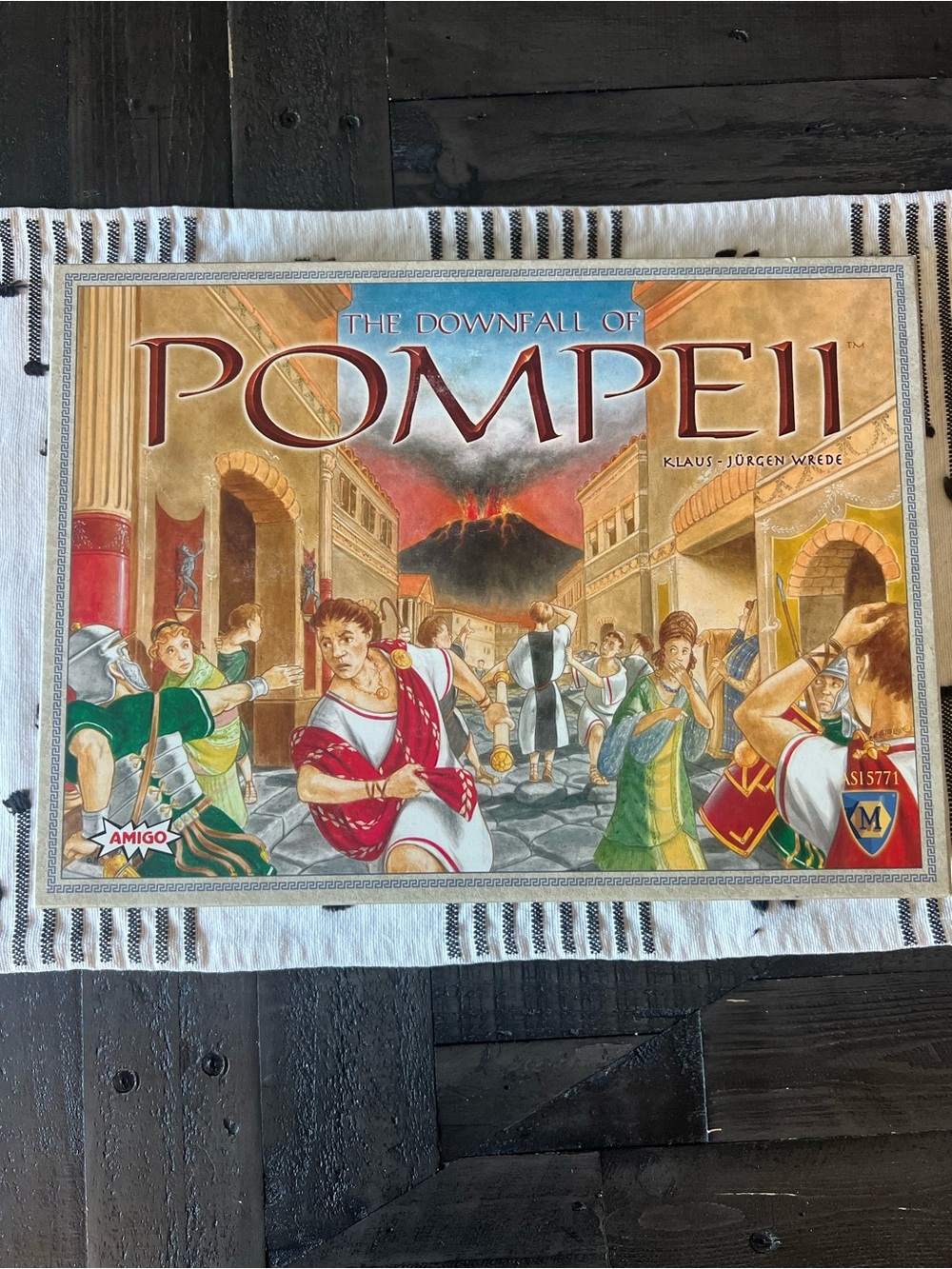 The Downfall of Pompeii Board Game